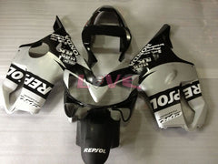 Factory Style Customize - Black Silver Fairings and Bodywork For 2001-2003 CBR600F4i #LF4499