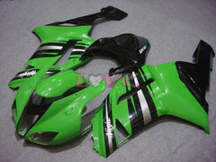 Factory Style - Green Black Fairings and Bodywork For 2007-2008 NINJA ZX-6R #LF5932