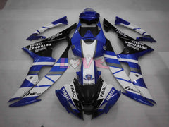 PETRONAS - Blue White Black Fairings and Bodywork For 2008-2016 YZF-R6 #LF3419