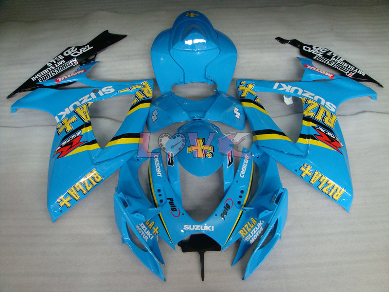 Rizla+ - Blue Black Fairings and Bodywork For 2006-2007 GSX-R750 #LF6469