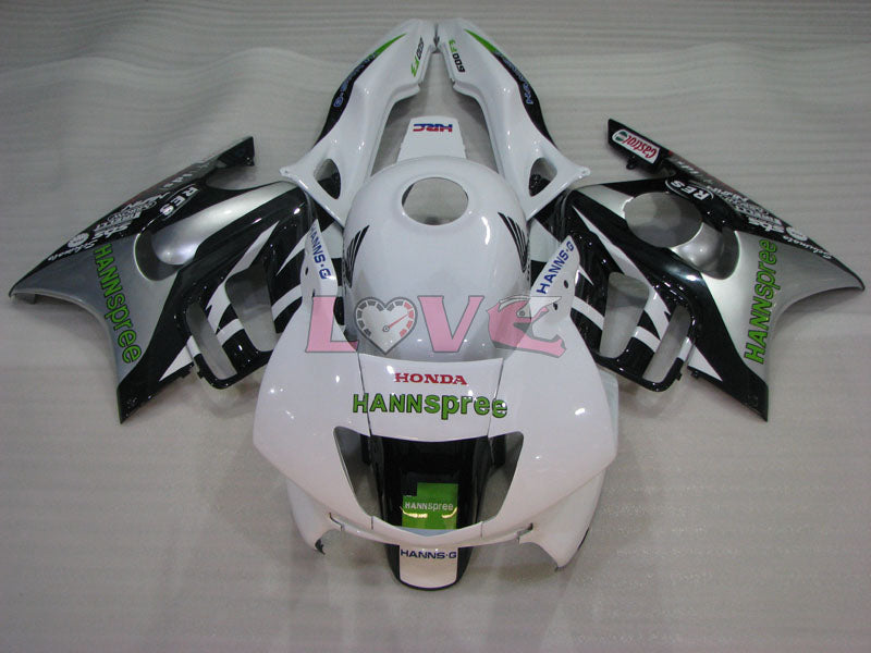 HANN Spree - White Black Fairings and Bodywork For 1997-1998 CBR600F3 #LF4523