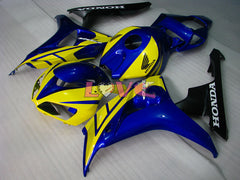 Fireblade - Yellow Blue Fairings and Bodywork For 2006-2007 CBR1000RR #LF7255