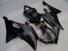 Factory Style - Black Grey Matte Fairings and Bodywork For 2008-2016 YZF-R6 #LF3432