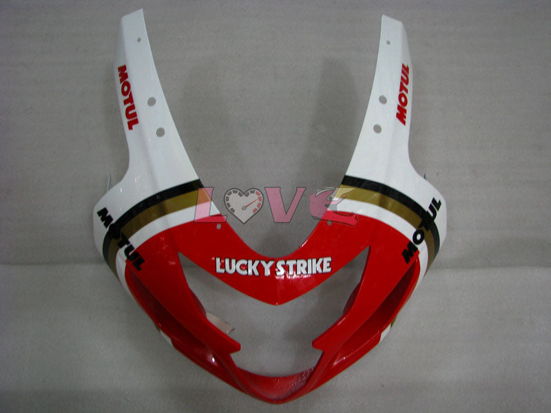 Lucky Strike - Red White Fairings and Bodywork For 2004-2005 GSX-R750 #LF6577