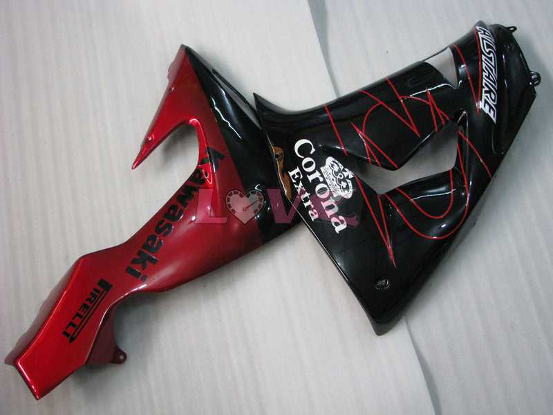 Corona - Red wine Black Fairings and Bodywork For 2006-2007 NINJA ZX-10R #LF3265