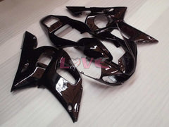 No sticker / decal Factory Style - Black Fairings and Bodywork For 1998-2002 YZF-R6 #LF3371