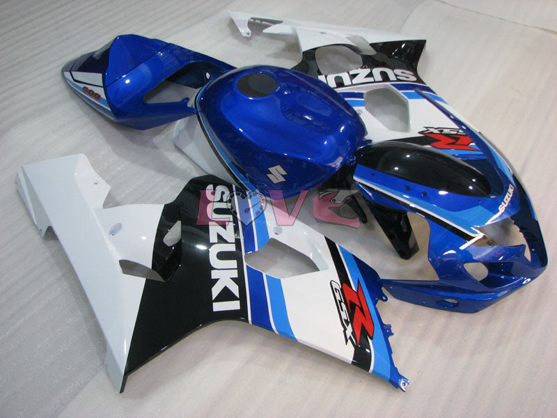 Factory Style - White Black Fairings and Bodywork For 2004-2005 GSX-R750 #LF4069
