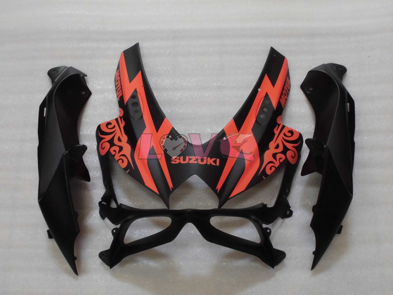 Corona - Orange Black Matte Fairings and Bodywork For 2008-2010 GSX-R750 #LF3924
