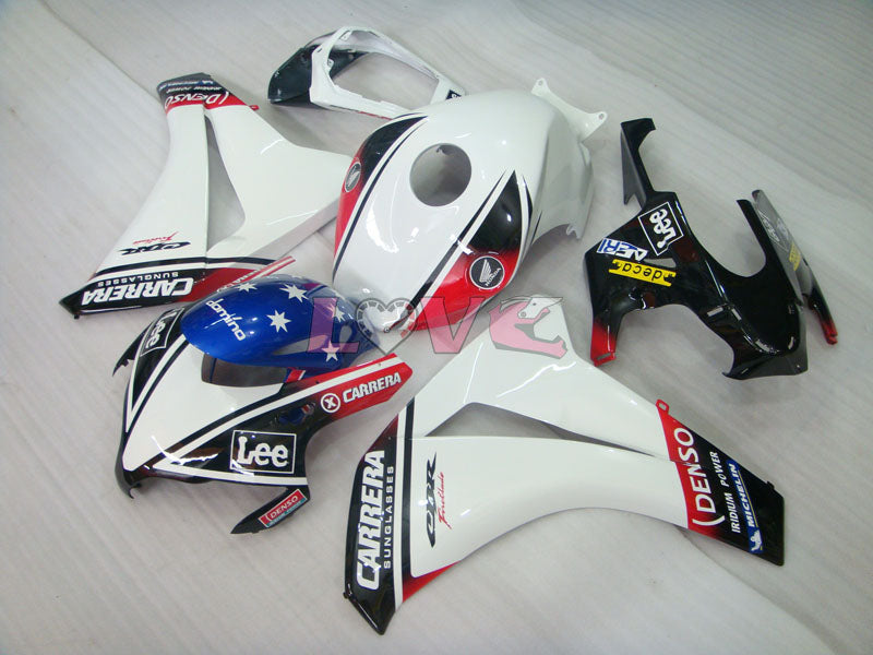 Eurobet Lee - White Black Fairings and Bodywork For 2008-2011 CBR1000RR #LF7131