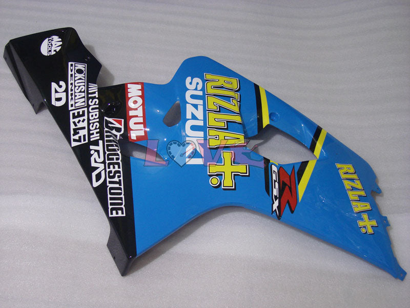 Rizla+ - Blue Black Fairings and Bodywork For 2004-2005 GSX-R600 #LF4121