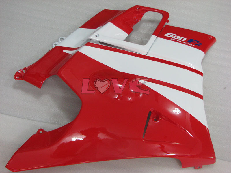 Factory Style - Red White Fairings and Bodywork For 1991-1994 CBR600F2 #LF4546