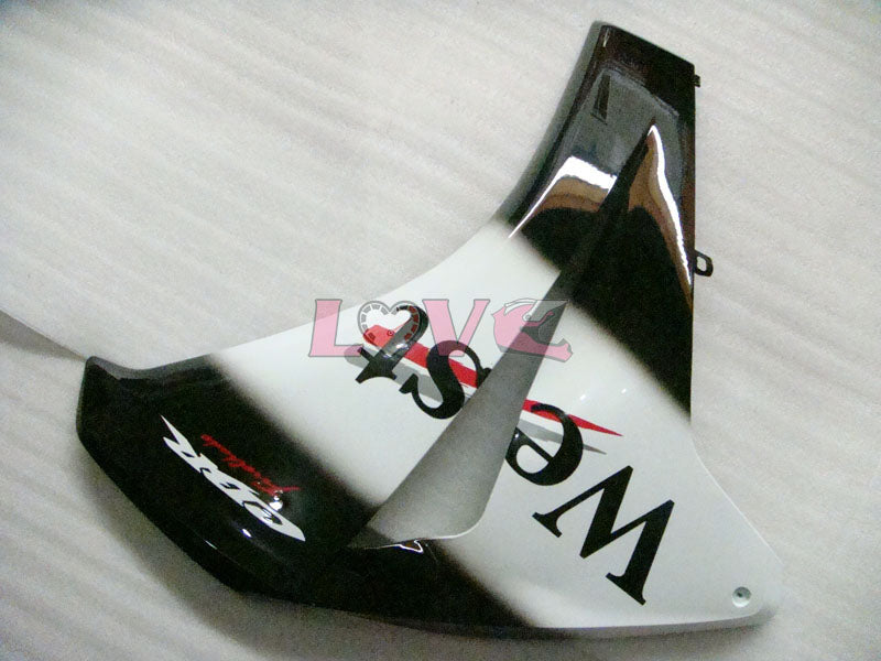 West - White Black Fairings and Bodywork For 2008-2011 CBR1000RR #LF7101