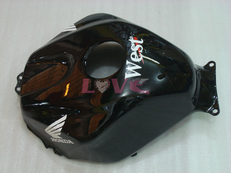 West - White Black Fairings and Bodywork For 2003-2004 CBR600RR #LF5362