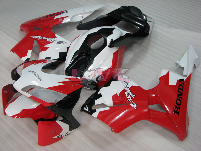Erion Racing - Red White Fairings and Bodywork For 2003-2004 CBR600RR #LF4466