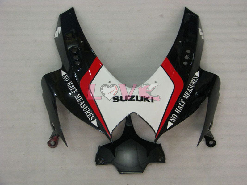 Beacon - White Black Fairings and Bodywork For 2008-2010 GSX-R600 #LF3969