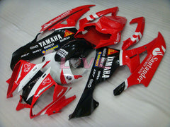 Santander - Red Black Fairings and Bodywork For 2006-2007 YZF-R6 #LF3434