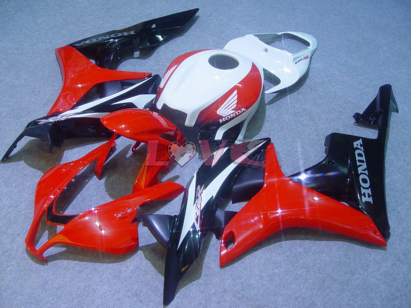 Factory Style - Red Black Fairings and Bodywork For 2007-2008 CBR600RR #LF7441
