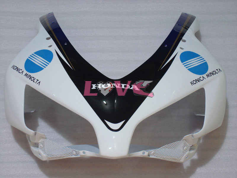 Konica Minolta - White Black Fairings and Bodywork For 2004-2005 CBR1000RR #LF4414