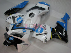 Konica Minolta - White Black Fairings and Bodywork For 2003-2004 CBR600RR #LF5393
