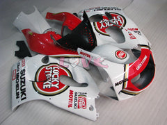 Lucky Strike - Red White Fairings and Bodywork For 1996-1999 GSX-R750 #LF4288
