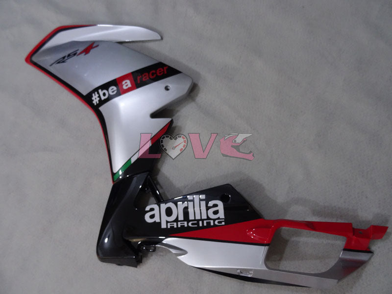 Bearacer - Red White Silver Fairings and Bodywork For 2004-2009 RS125 #LF3071
