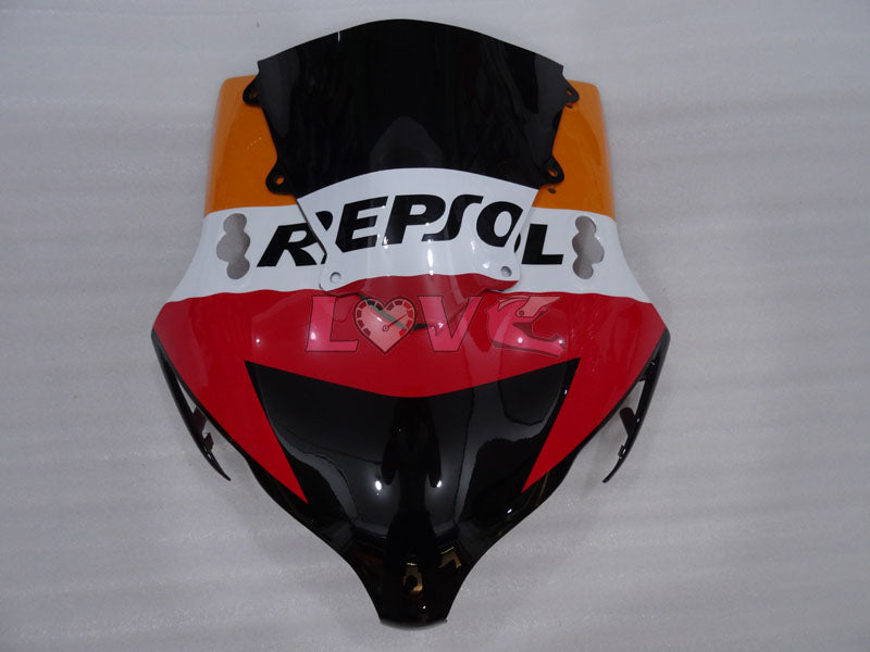 Repsol - Orange Black Fairings and Bodywork For 2008-2011 CBR1000RR #LF4323