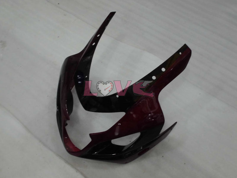 Factory Style - Red wine White Fairings and Bodywork For 2004-2005 GSX-R750 #LF4083