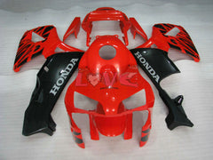 Flame - Red Black Fairings and Bodywork For 2003-2004 CBR600RR #LF5406