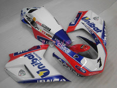 Factory Style - Blue White Fairings and Bodywork For 2009-2011 1198 #LF5528