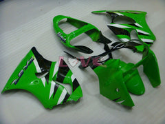Factory Style - Green Black Fairings and Bodywork For 2000-2002 NINJA ZX-6R #LF6164