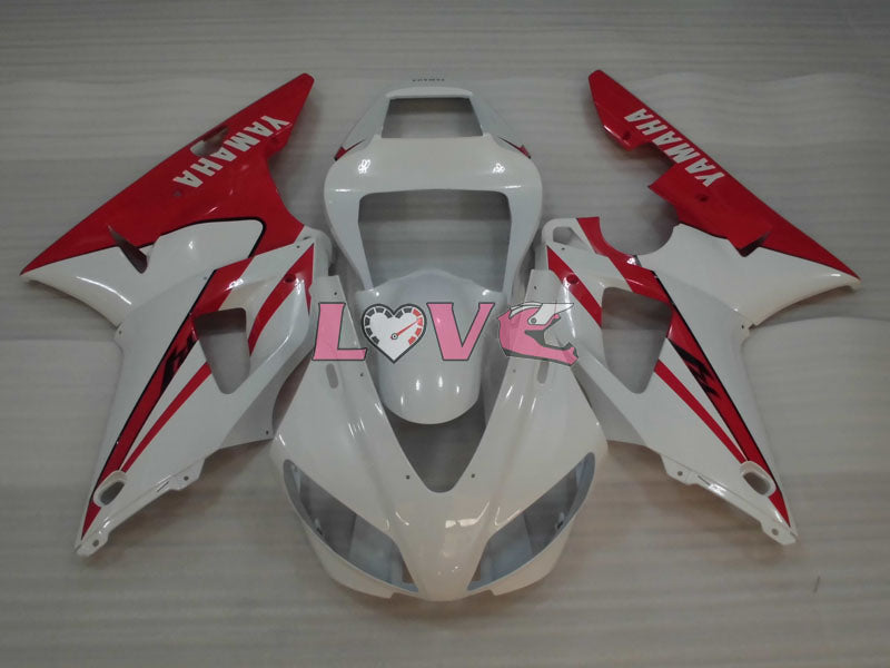 Factory Style - Red White Fairings and Bodywork For 1998-1999 YZF-R1 #LF3585