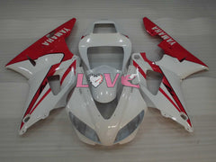 Factory Style - Red White Fairings and Bodywork For 1998-1999 YZF-R1 #LF3585