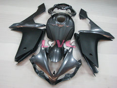 Factory Style - Black Grey Matte Fairings and Bodywork For 2007-2008 YZF-R1 #LF3670