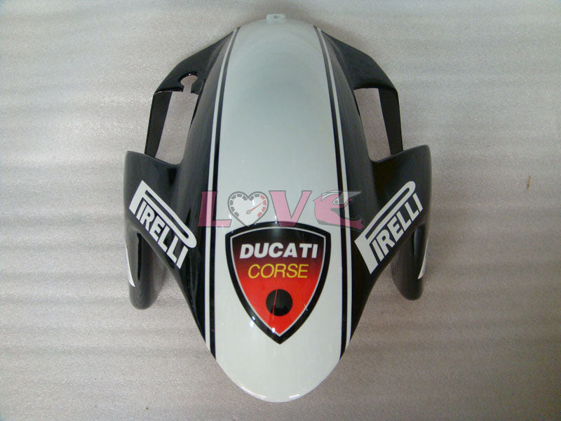 Xerox - White Black Fairings and Bodywork For 2005-2006 999 #LF5481
