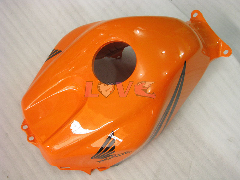 Flame - Orange Black Fairings and Bodywork For 2003-2004 CBR600RR #LF5412
