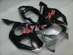 Factory Style - Black Silver Fairings and Bodywork For 2002-2003 CBR954RR #LF4477