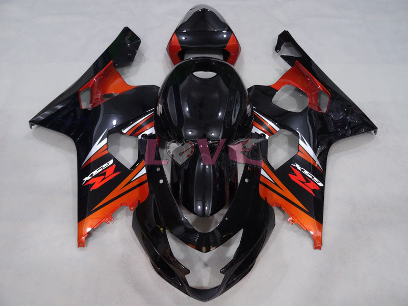 Factory Style - Orange Black Fairings and Bodywork For 2004-2005 GSX-R750 #LF4090