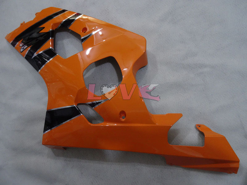 Factory Style - Black Silver Fairings and Bodywork For 2004-2005 GSX-R750 #LF4092