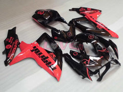 Jordan - Red Black Fairings and Bodywork For 2008-2010 GSX-R750 #LF3932