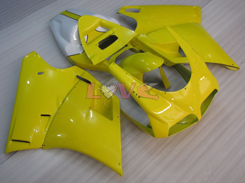 Factory Style - Yellow White Fairings and Bodywork For 1994-2002 748 #LF5812