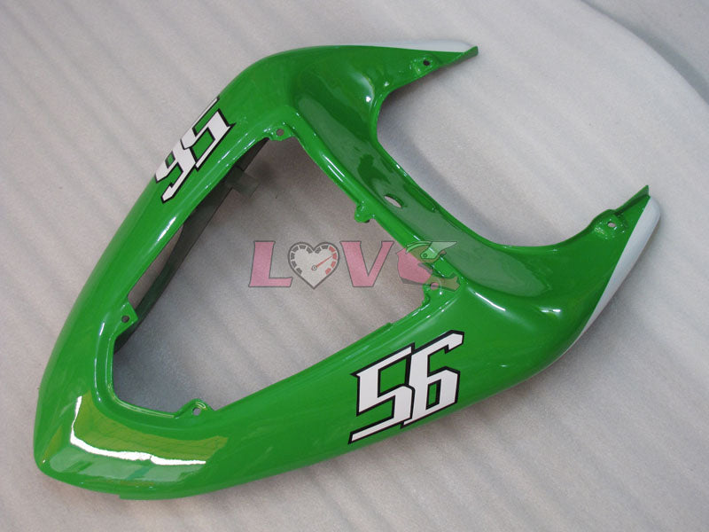 Nakano - Green Black Fairings and Bodywork For 2006-2007 NINJA ZX-10R #LF3266