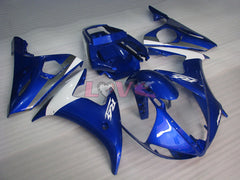 Factory Style - Blue White Fairings and Bodywork For 2005 YZF-R6 #LF3509