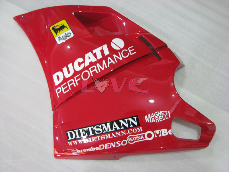 Performance - Red White Fairings and Bodywork For 1994-2002 748 #LF3204