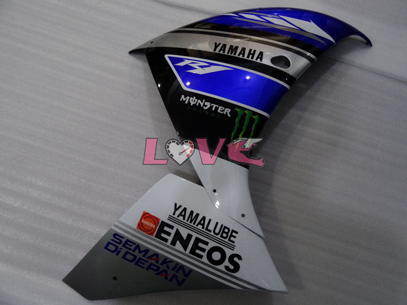 ENEOS - Blue White Fairings and Bodywork For 2009-2011 YZF-R1 #LF3640