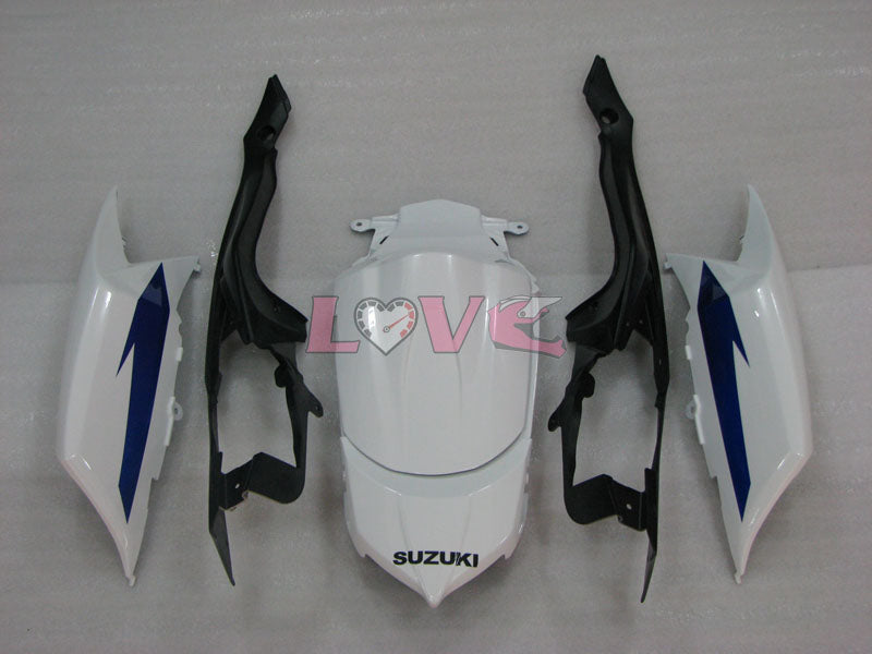 Factory Style - White Black Fairings and Bodywork For 2008-2010 GSX-R750 #LF3908