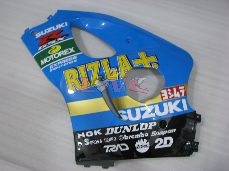 MOTUL Rizla+ - Blue Black Fairings and Bodywork For 1996-1999 GSX-R750 #LF4281