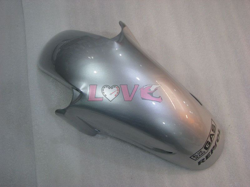 Repsol - White Silver Fairings and Bodywork For 1996-2007 CBR1100XX #LF4314