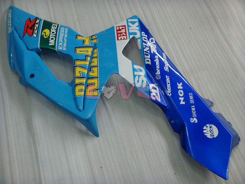 Rizla+ - Blue White Fairings and Bodywork For 2005-2006 GSX-R1000 #LF5803