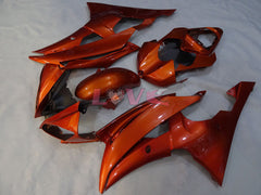 Factory Style - Orange Black Fairings and Bodywork For 2008-2016 YZF-R6 #LF3420