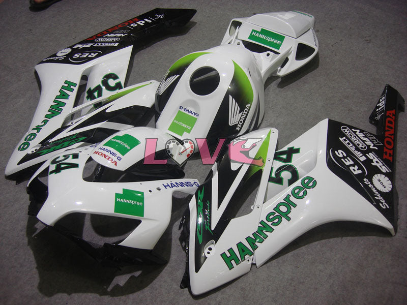 HANN Spree - White Black Fairings and Bodywork For 2004-2005 CBR1000RR #LF7333